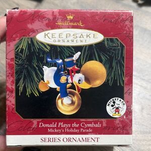 Hallmark Keepsake “Donald Plays the Cymbals” Ornament – Mickey’s Holiday Parade